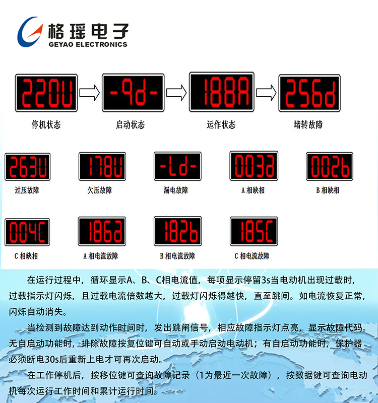 DJB-YA马达监控保护器 DJB-YA马达监控保护器